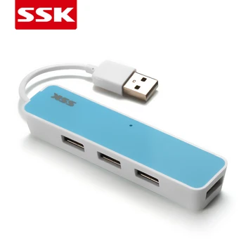 SSK hot-selling colorful USB2.0 Hub with Extend 4 USB ports 10mm cable for Notebook desktop plug and play,support hot swapping
SSK hot-selling colorful USB2.0 Hub with Extend 4 USB ports 10mm cable for Notebook desktop plug and play,support hot swapping