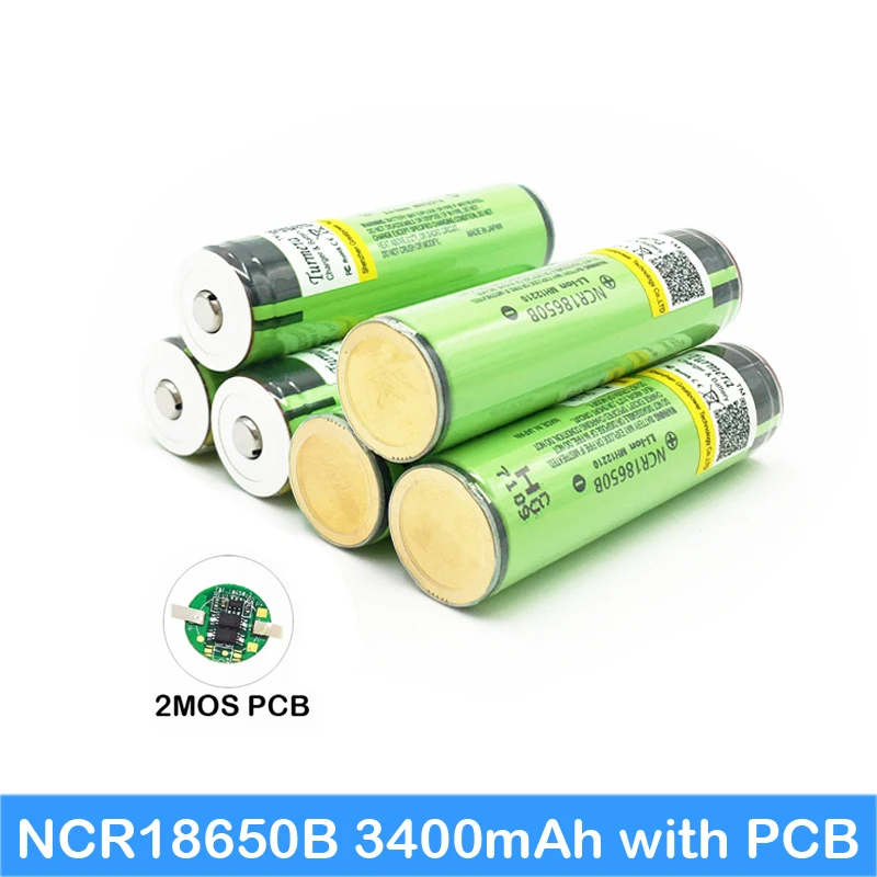 NCR18650B 18650 li-ion Rechargeable battery 3400mAh 3.7V with PCB Original For Laptop ues/Electronic cigarette use/Flashlight jy
NCR18650B 18650 li-ion Rechargeable battery 3400mAh 3.7V with PCB Original For Laptop ues/Electronic cigarette use/Flashlight jy