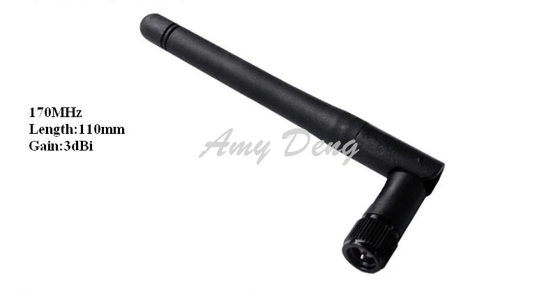 2pcs/lot 170MHz curved folding antenna low frequency with good diffraction Omni-directional high gain antenna
2pcs/lot 170MHz curved folding antenna low frequency with good diffraction Omni-directional high gain antenna