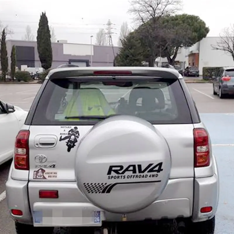 Спойлер заднего крыла автомобиля Праймер задний спойлер для toyota rav 4 2001-2007 rav4 из