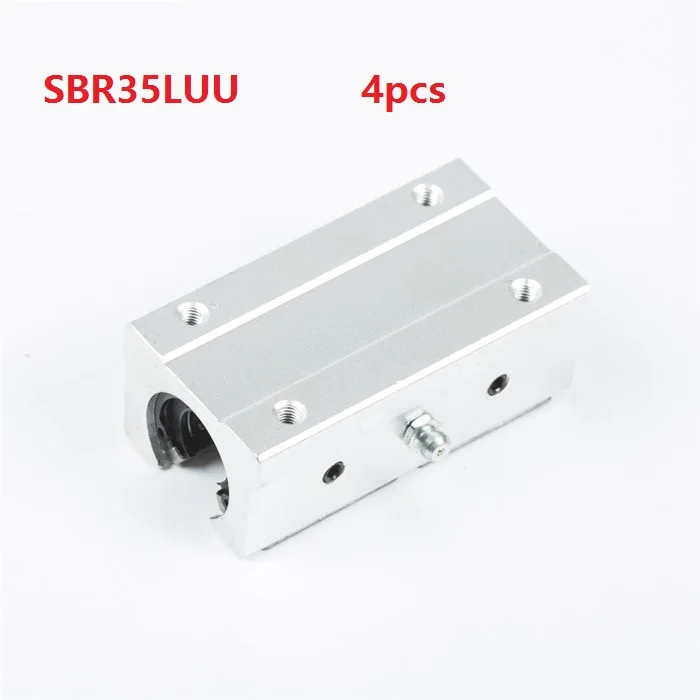 4 шт./лот SBR35LUU SME35LUU подшипник открытого типа линейный шариковый подшипник для SBR35 35 мм линейная направляющая для ЧПУ маршрутизатора
4 шт./лот SBR35LUU SME35LUU подшипник открытого типа линейный шариковый подшипник для SBR35 35 мм линейная направляющая для ЧПУ маршрутизатора