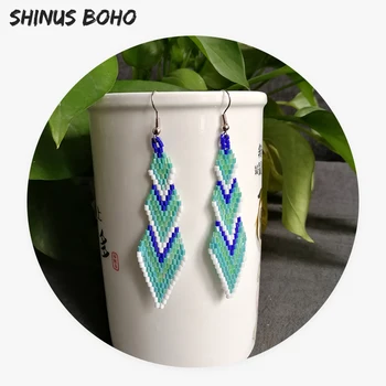 SHINUSBOHO Arrow pendientes MIYUKI Earrings for Women Pendant Tassel Oorbellen Statement Dangle Drop Earrings 2019 kolczyki
SHINUSBOHO Arrow pendientes MIYUKI Earrings for Women Pendant Tassel Oorbellen Statement Dangle Drop Earrings 2019 kolczyki