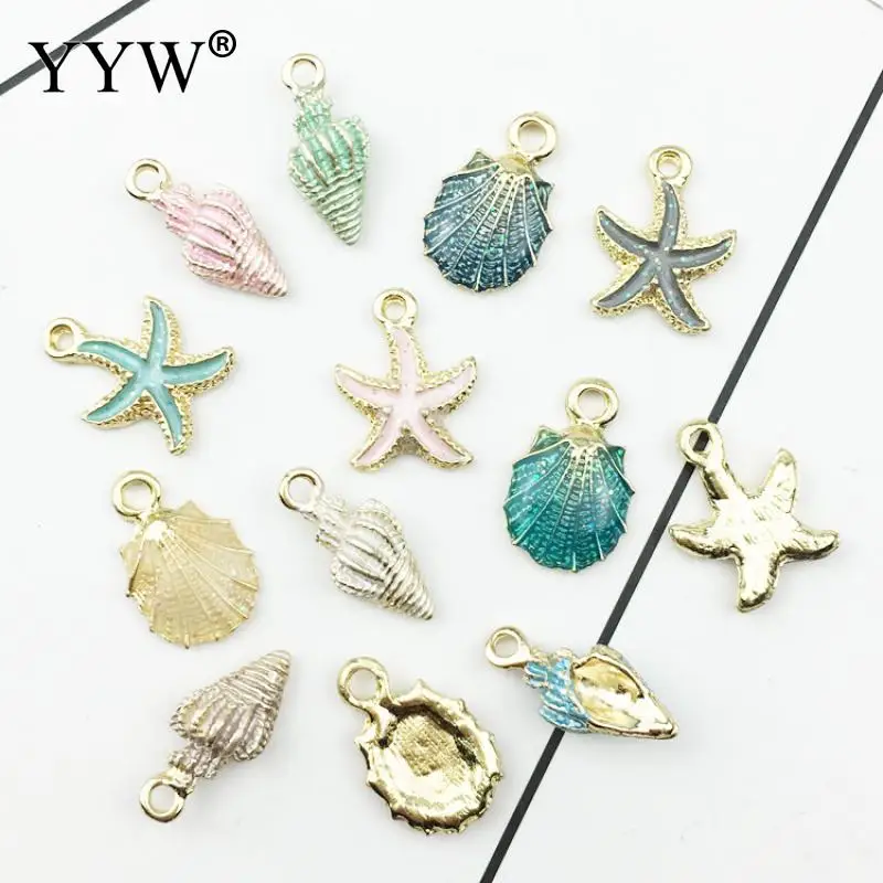 10pcs Charm Pendants For Jewelry Making Natural Starfish Conch Seashell Pendant Diy Bracelet Necklace Mixed Handmade Accessories
10pcs Charm Pendants For Jewelry Making Natural Starfish Conch Seashell Pendant Diy Bracelet Necklace Mixed Handmade Accessories