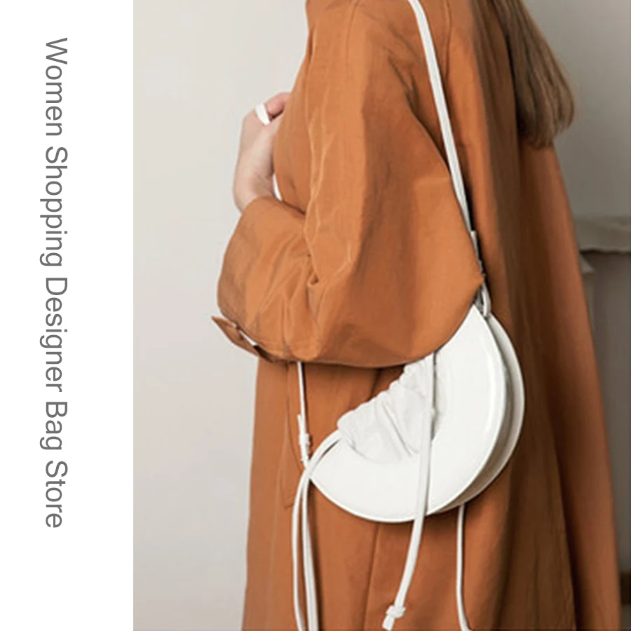 Luxury Handbags Women Bags Designer Painted Leather Crescent Moon Semi-circle Crossbody Bag Drawstring Shoulder Messenger Bags
Luxury Handbags Women Bags Designer Painted Leather Crescent Moon Semi-circle Crossbody Bag Drawstring Shoulder Messenger Bags