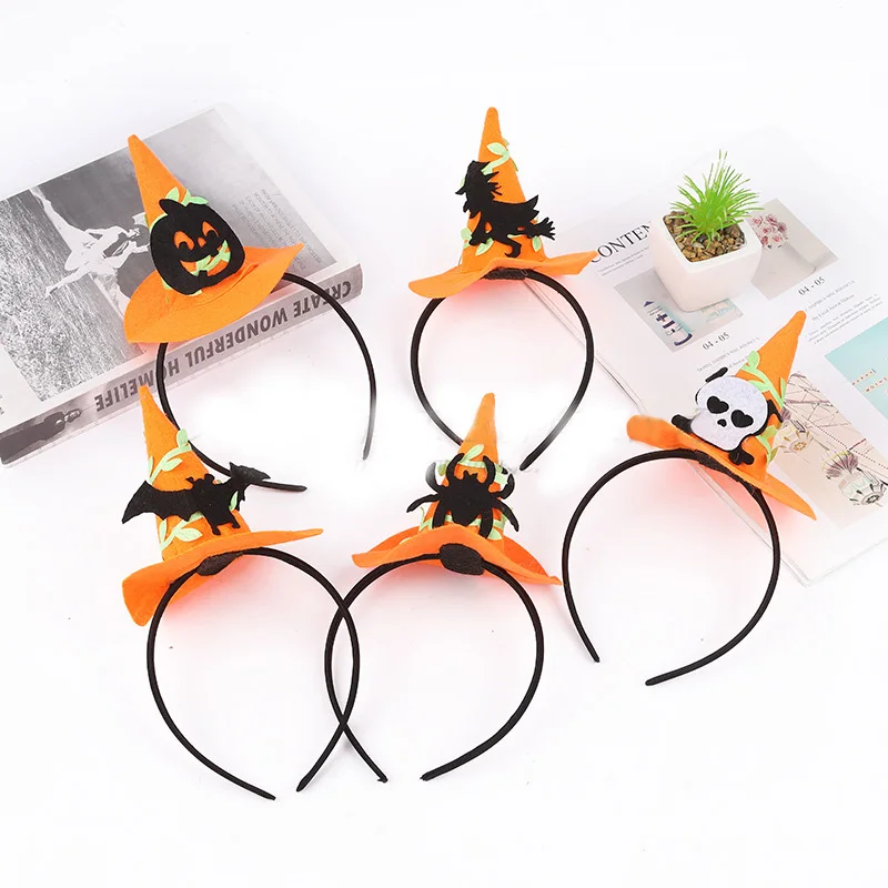 Halloween Witch Headband Decorations Festival Party Atmosphere Performance Props Pumpkin Witch Hat Headdress
Halloween Witch Headband Decorations Festival Party Atmosphere Performance Props Pumpkin Witch Hat Headdress