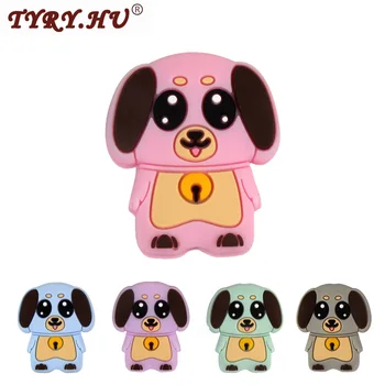 TYRY.HU 2pcs Cartoon Dog Baby Teether Toys Silicon Bites BPA Free Silicone Beads Pandent Necklace Toy DIY Gift For Baby Teething
TYRY.HU 2pcs Cartoon Dog Baby Teether Toys Silicon Bites BPA Free Silicone Beads Pandent Necklace Toy DIY Gift For Baby Teething