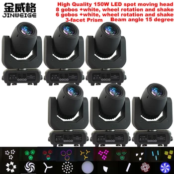 Free Shipping 6pcs/Lot Led Spot Moving Head Light 150W DMX Dj Gobos Effect Stage Lights LCD Display
Free Shipping 6pcs/Lot Led Spot Moving Head Light 150W DMX Dj Gobos Effect Stage Lights LCD Display
