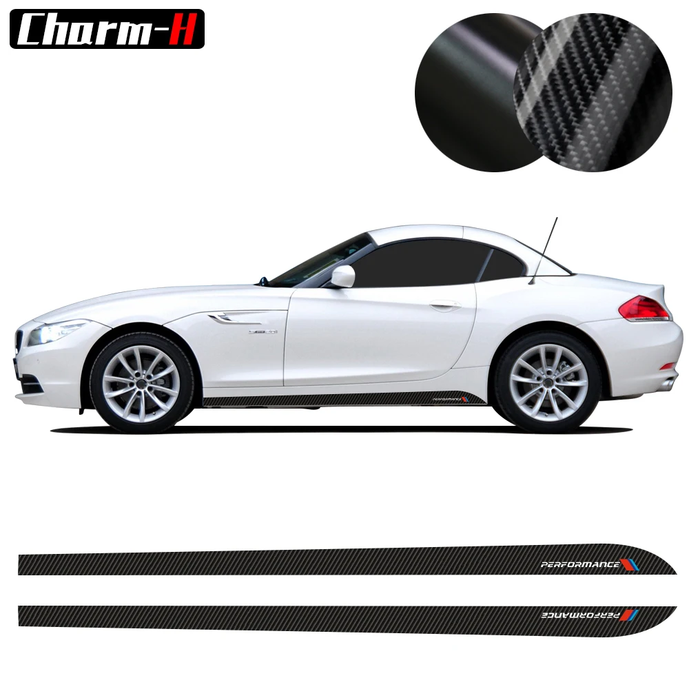 2pcs New M Performance Side Skirt Sill Stripe Decal Stickers for BMW Z4 E85 E86 E89 5D Carbon Fibre Vinyl
2pcs New M Performance Side Skirt Sill Stripe Decal Stickers for BMW Z4 E85 E86 E89 5D Carbon Fibre Vinyl
