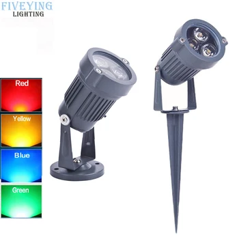 Outdoor AC85-265V LED Lawn Lamp 3W 9W Waterproof IP65 Garden Lamp Bulb Warm White Green LED Flood spike Spot Lights
Outdoor AC85-265V LED Lawn Lamp 3W 9W Waterproof IP65 Garden Lamp Bulb Warm White Green LED Flood spike Spot Lights
