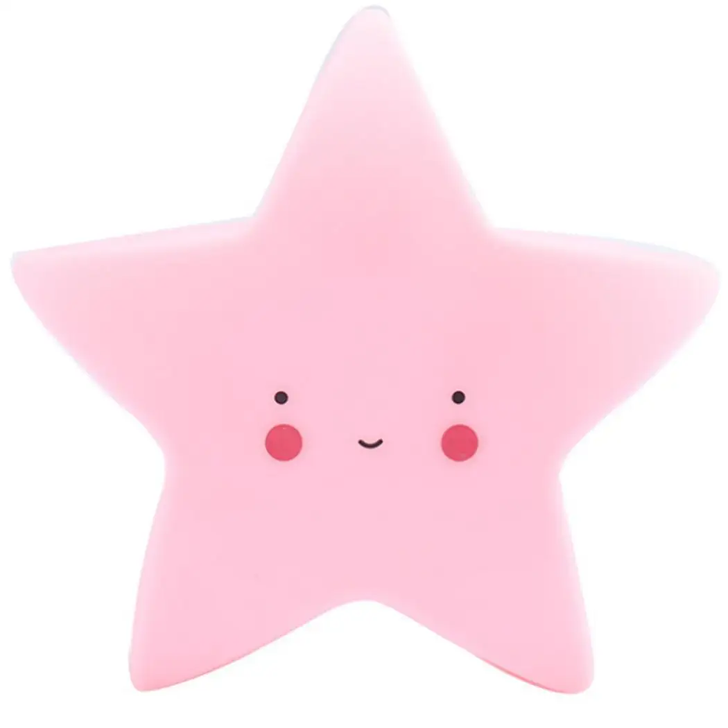 Colorful LED Night Light Rechargeable Silicone As picture Kids' Room Decorative light Lamp
Colorful LED Night Light Rechargeable Silicone As picture Kids' Room Decorative light Lamp