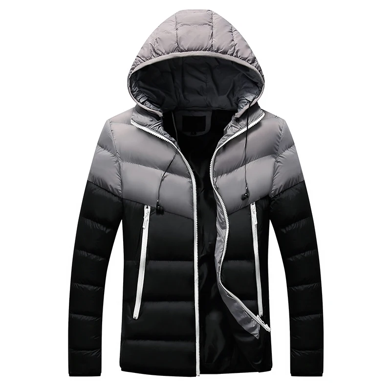 Fashion Winter Jackets Men Hooded Collar Casual Outwear Simple Thick Warm Parka Men Coats Spliced Designer Down Jackets Hombre
Fashion Winter Jackets Men Hooded Collar Casual Outwear Simple Thick Warm Parka Men Coats Spliced Designer Down Jackets Hombre