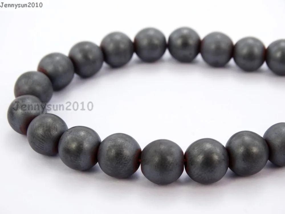 Natural Matte Black Hematite 10mm Frosted Gems stones Round Ball Loose Spacer Beads 15'' 5 Strands/ Pack
Natural Matte Black Hematite 10mm Frosted Gems stones Round Ball Loose Spacer Beads 15'' 5 Strands/ Pack