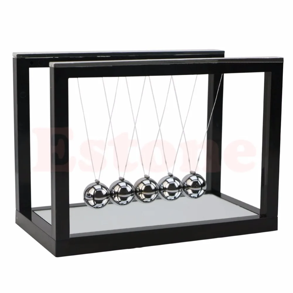 Newton's Smart Cradle Balance Steel Ball Physics Science Pendulum Desk Toy Gifts MAR29
Newton's Smart Cradle Balance Steel Ball Physics Science Pendulum Desk Toy Gifts MAR29