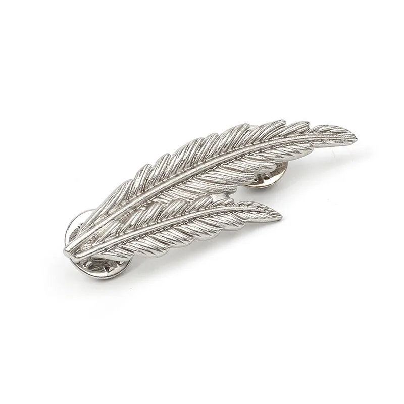 Suit Leaf Brooches Pins For Women Men Simple Selling Wholesale Price Badge Gift Gathered In Large Leaves Feather Jewelry Broszka
Suit Leaf Brooches Pins For Women Men Simple Selling Wholesale Price Badge Gift Gathered In Large Leaves Feather Jewelry Broszka
