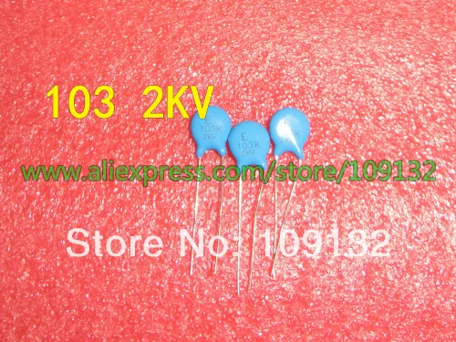 60PCS/LOT 103 2KV 10NF CERAMIC CAPACITOR new products and ROHS IN STOCK
