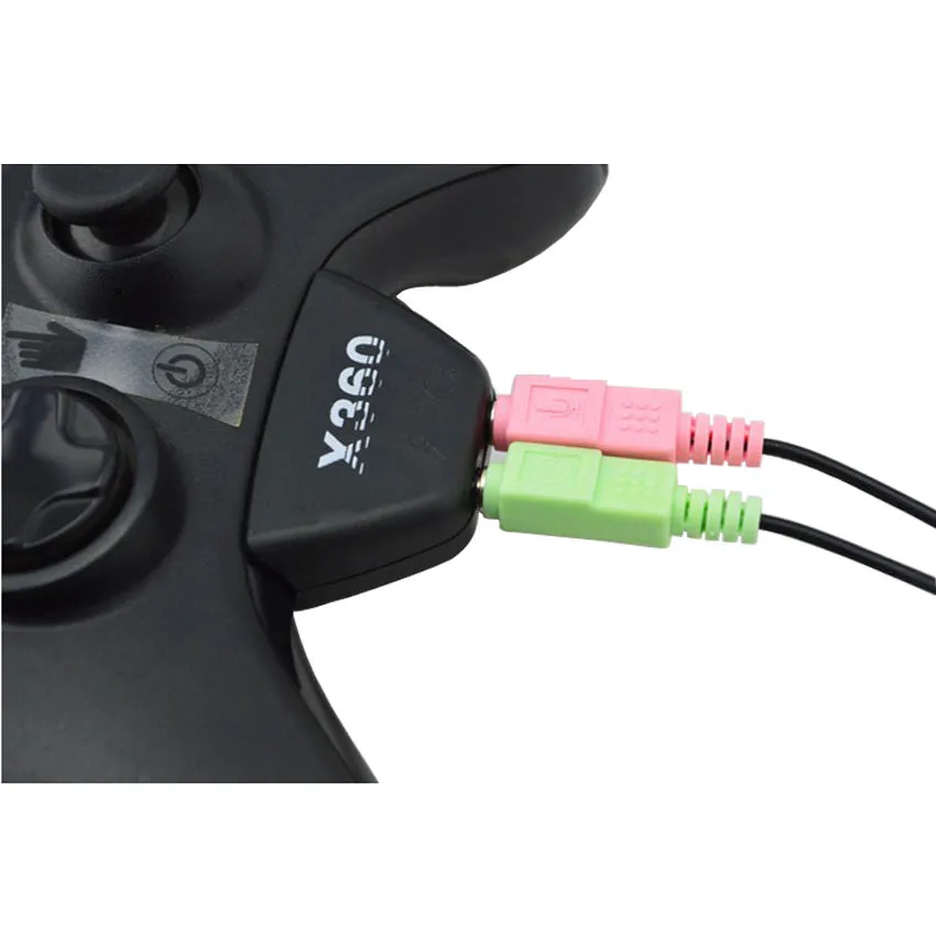 Audio Converter Jack Mic Headset Earphone Converter Adapter For Microsoft Xbox 360 Controller Live Headphone
Audio Converter Jack Mic Headset Earphone Converter Adapter For Microsoft Xbox 360 Controller Live Headphone