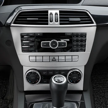 Car Central Air Conditioning CD Frame Decoration Sticker Trim For Mercedes Benz C Class W204 2011-14 Interior Accessories
Car Central Air Conditioning CD Frame Decoration Sticker Trim For Mercedes Benz C Class W204 2011-14 Interior Accessories