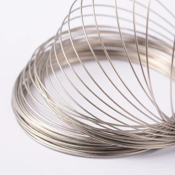 2600circles/280m/kg 65mm Memory Wire Steel For DIY Jewelry Making Necklaces Bracelets Anklets Handicrafts Supplies
2600circles/280m/kg 65mm Memory Wire Steel For DIY Jewelry Making Necklaces Bracelets Anklets Handicrafts Supplies