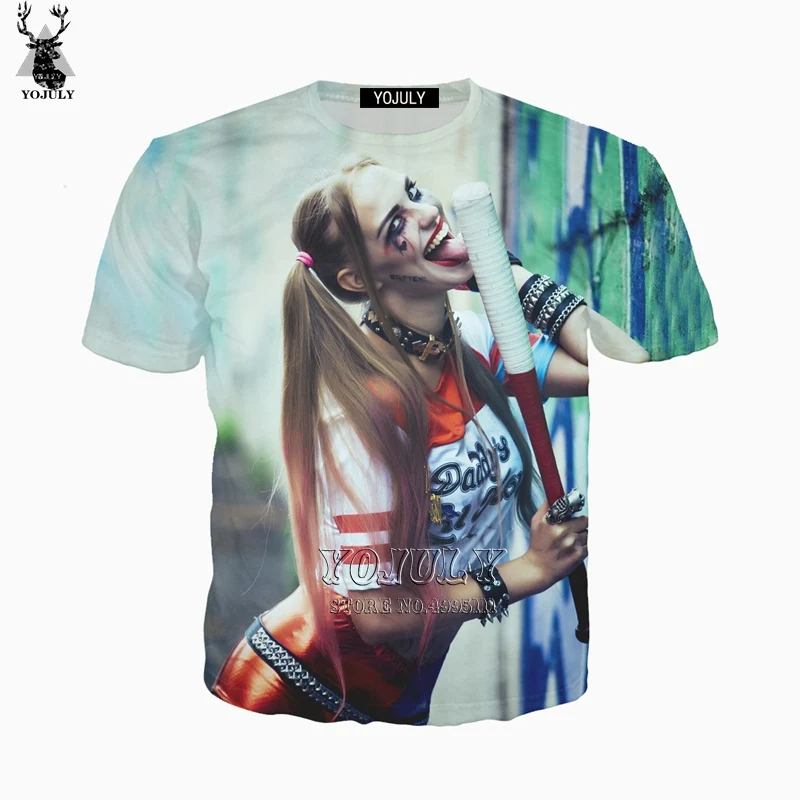 YOJULY 3D Print Men Women Suicide Squad The Joker Girl Harley Quinn Harajuku Casual T-shirt/Sweatshirt/Hooded hoodie/Jacket A430
YOJULY 3D Print Men Women Suicide Squad The Joker Girl Harley Quinn Harajuku Casual T-shirt/Sweatshirt/Hooded hoodie/Jacket A430