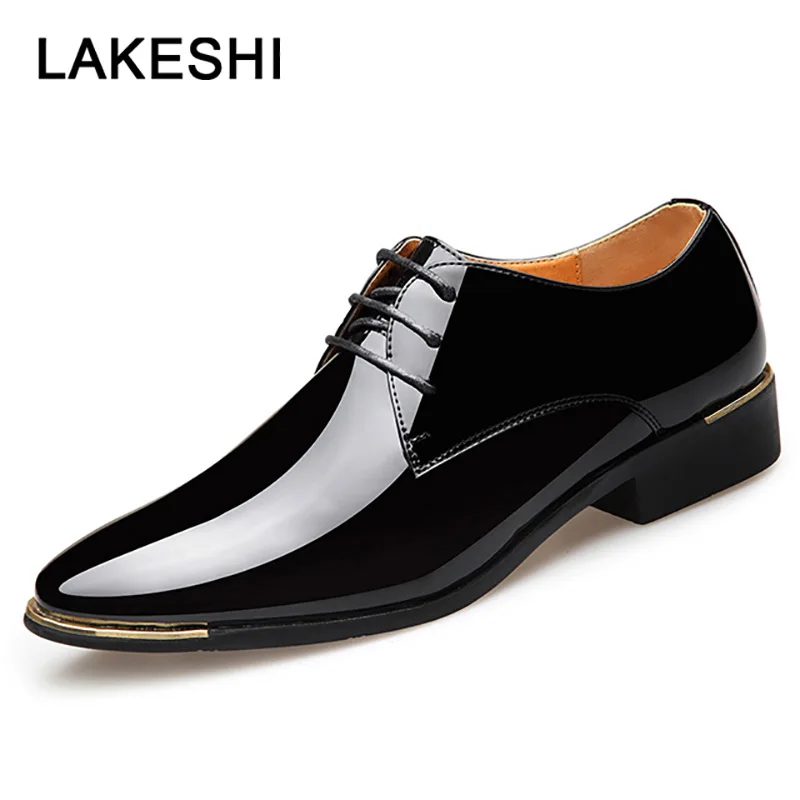2019 New Mens Dress Shoes Men Wedding Shoes Fashion Formal Shoes Petent Leather Oxford Shoes Business Plus Size Male Oxfords
2019 New Mens Dress Shoes Men Wedding Shoes Fashion Formal Shoes Petent Leather Oxford Shoes Business Plus Size Male Oxfords