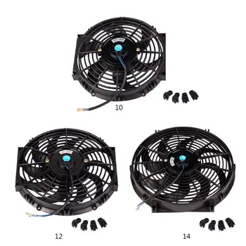 1 Pc 10inch 12inch 14inch Universal Vehicle Car Radiator Fan Slim Push Pull Electric Engine Cooling Fan 12V Auto Car Accessories
1 Pc 10inch 12inch 14inch Universal Vehicle Car Radiator Fan Slim Push Pull Electric Engine Cooling Fan 12V Auto Car Accessories
