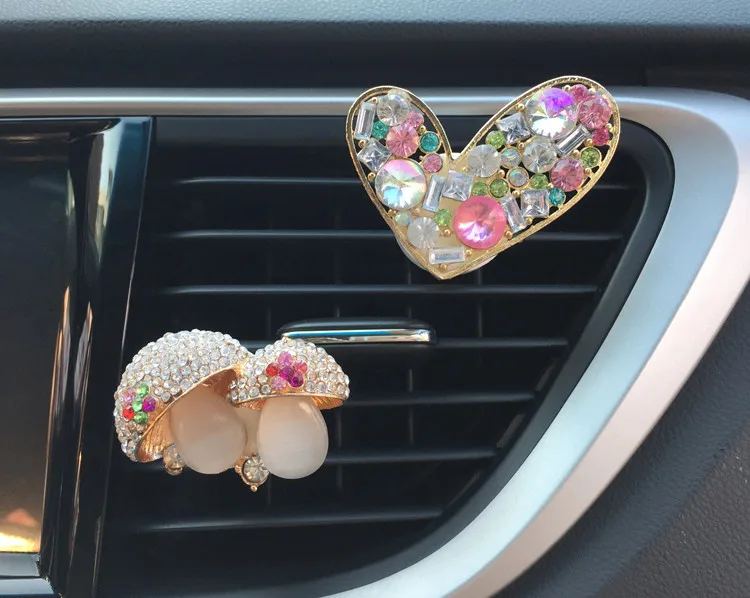 Love Shape and Mushroom Shape Car Air Outlet Perfume Clip Car Air Freshener Perfume Diffuser Personality Fashion XCZ599
Love Shape and Mushroom Shape Car Air Outlet Perfume Clip Car Air Freshener Perfume Diffuser Personality Fashion XCZ599