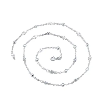 YJ001364 New Fashion S925 Sterling Silver Jewelry 30 Calendering Cross Room 3.0 Beads Plum Blossom Women Necklace
YJ001364 New Fashion S925 Sterling Silver Jewelry 30 Calendering Cross Room 3.0 Beads Plum Blossom Women Necklace