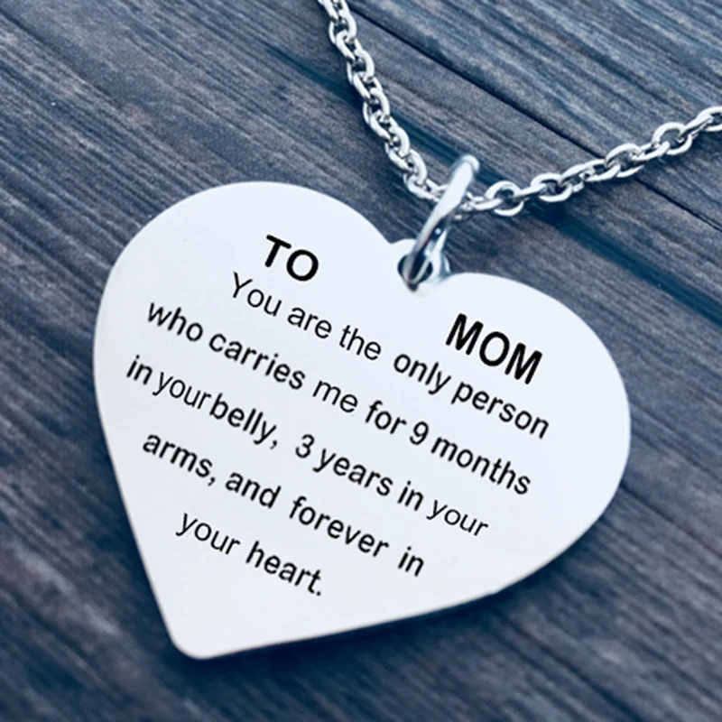 Top Qualitly Love Mom Gift Great Mama Heart Pendant Necklace Silver Plated Jewelry For Mother MUM Letters
Top Qualitly Love Mom Gift Great Mama Heart Pendant Necklace Silver Plated Jewelry For Mother MUM Letters