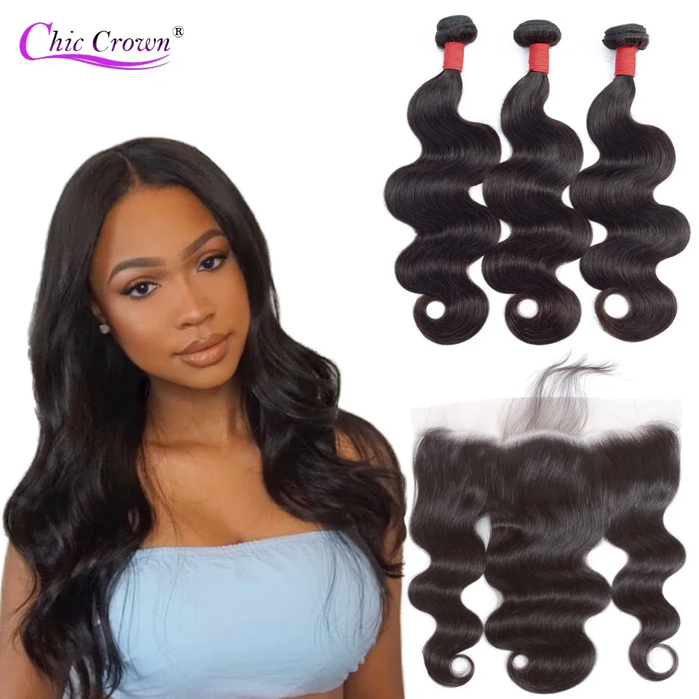Brazilian Hiar Body Wave Bundles With Frontal 100% Human Hair Bundles With 13X4 Ear To Ear Lace Frontal Bodywave Remy Hair
Brazilian Hiar Body Wave Bundles With Frontal 100% Human Hair Bundles With 13X4 Ear To Ear Lace Frontal Bodywave Remy Hair