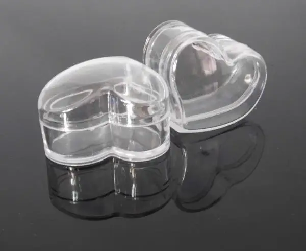 100pcs 4g transparent small jar / heart-shaped plastic cosmetic containers / cream jars / foundation boxes
100pcs 4g transparent small jar / heart-shaped plastic cosmetic containers / cream jars / foundation boxes