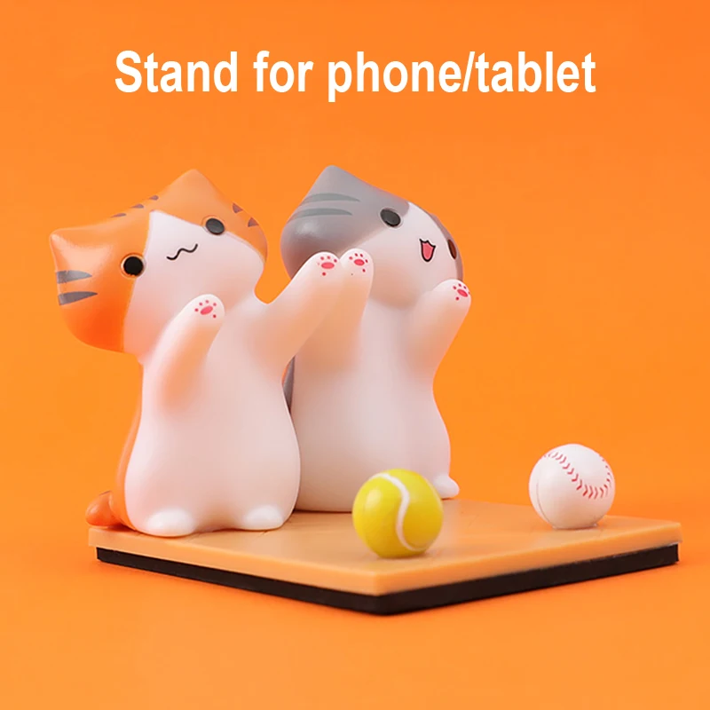 Cute Cat Phones Tablets Stand Bracket Base Mobile Phone Holder Support Desk Decoration for iPhone XiaoMi Huawei Samsung for iPad
Cute Cat Phones Tablets Stand Bracket Base Mobile Phone Holder Support Desk Decoration for iPhone XiaoMi Huawei Samsung for iPad