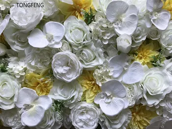 10pcs/lot Artificial silk rose peony 3D flower wall wedding backdrop decoration flower runner wedding stage decoration TONGFENG
10pcs/lot Artificial silk rose peony 3D flower wall wedding backdrop decoration flower runner wedding stage decoration TONGFENG