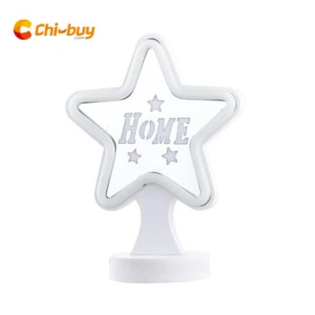 Chi-buy Star LED Neon Table Light Sign Pentagram Desktop Neon Decoration Home Decoration creative gifts
Chi-buy Star LED Neon Table Light Sign Pentagram Desktop Neon Decoration Home Decoration creative gifts