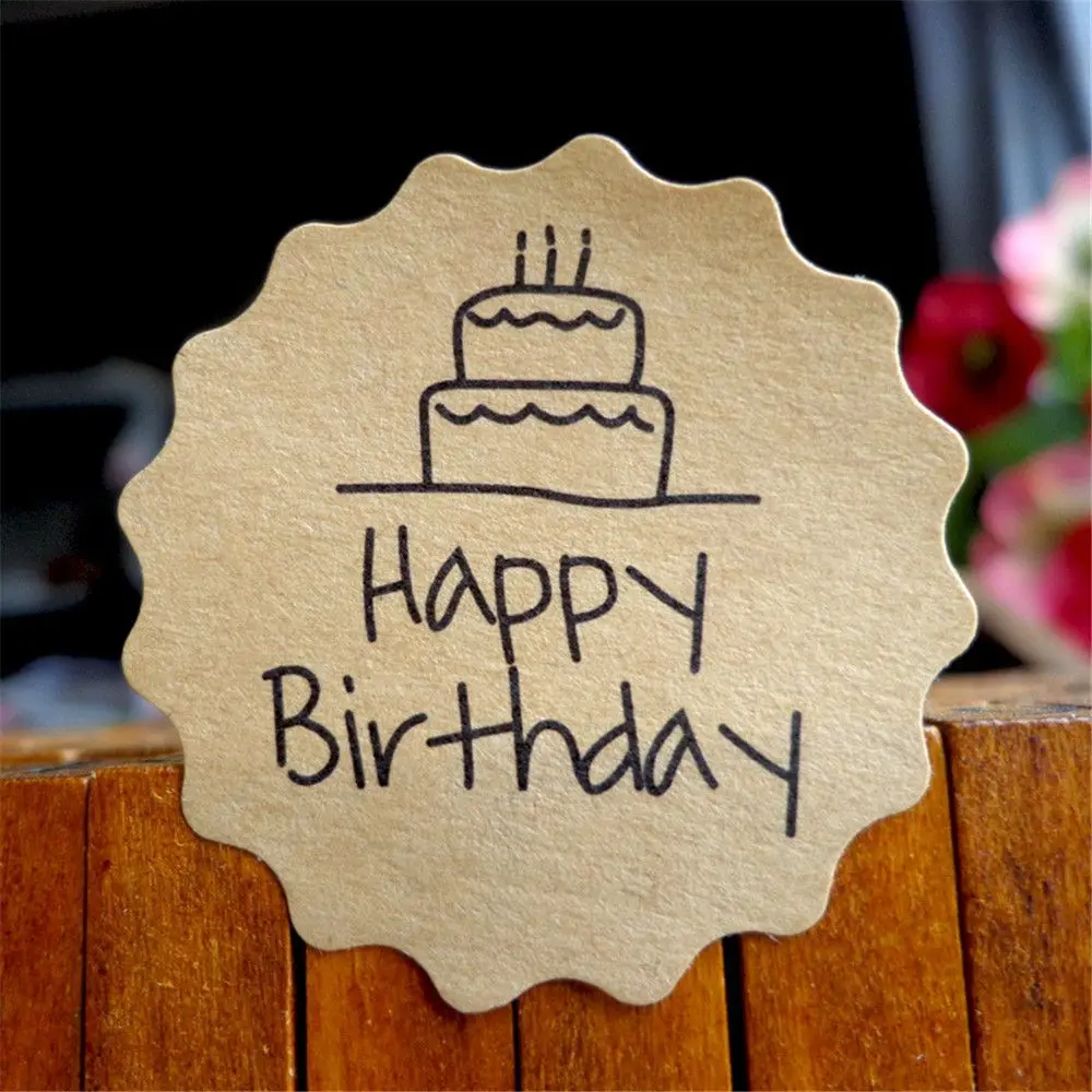 120pcs Happy Birthday Labels Sticker Adhesive Gift Handmade Cakes Packaging Sealing Tags Sticker Wrap Tags Labels for Present
120pcs Happy Birthday Labels Sticker Adhesive Gift Handmade Cakes Packaging Sealing Tags Sticker Wrap Tags Labels for Present