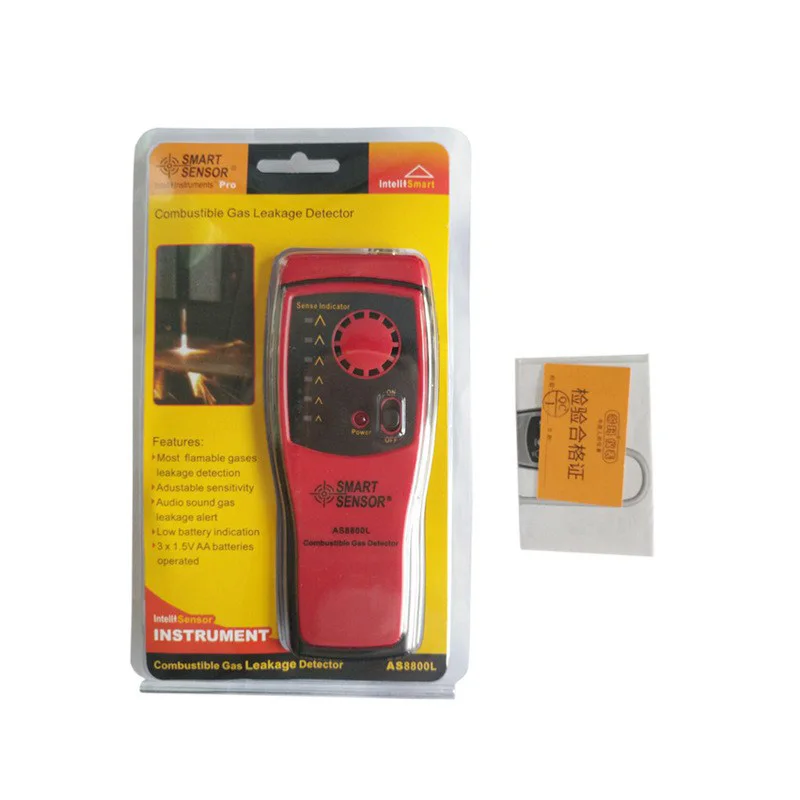 Flammable Gas Leak Detector Combustion Gas Analyzer Combustible Location Determine Tester Meter LED Lights Sound Alarm Sensor
Flammable Gas Leak Detector Combustion Gas Analyzer Combustible Location Determine Tester Meter LED Lights Sound Alarm Sensor