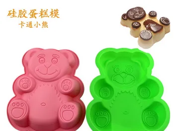 by dhl 100pcs practical DlY Bear Shape 3D Silicone Cake Mold Baking Tools Bakeware Maker Mold Tray Baking
by dhl 100pcs practical DlY Bear Shape 3D Silicone Cake Mold Baking Tools Bakeware Maker Mold Tray Baking