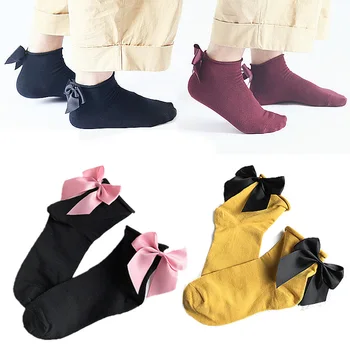 LNRRABC Hot Sale 21Colors Cotton Candy Color Socks Bow Knot Chic Lovely Casual Women Socks Girls Rag-eared Short Socks
LNRRABC Hot Sale 21Colors Cotton Candy Color Socks Bow Knot Chic Lovely Casual Women Socks Girls Rag-eared Short Socks