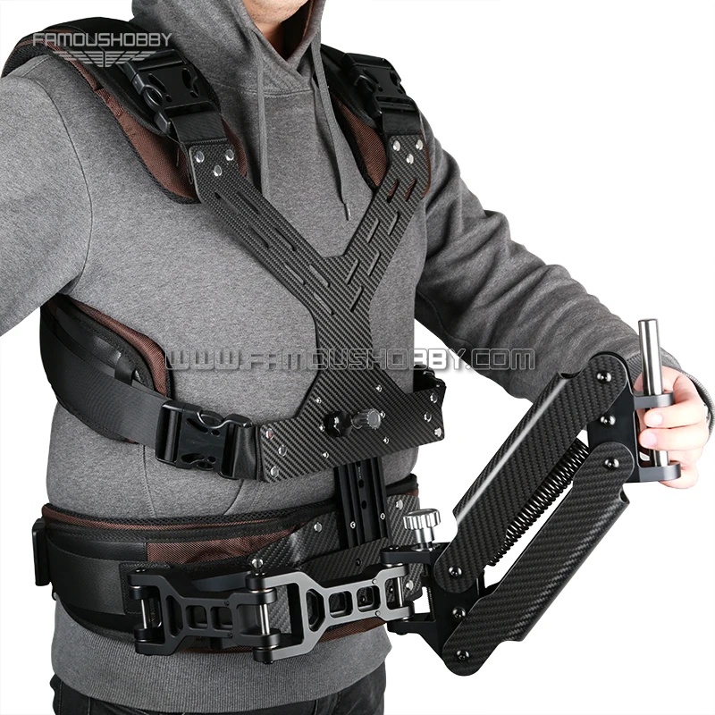 Famoushobby MV136 Professional 3K Full Carbon Fiber Shoulder Load Steadicam Camera Vest , Support System for Video Camera DSLR
Famoushobby MV136 Professional 3K Full Carbon Fiber Shoulder Load Steadicam Camera Vest , Support System for Video Camera DSLR