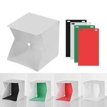Portátil Plegable Caja de Fotografía Estudio Iluminación Luz LED Tienda ES