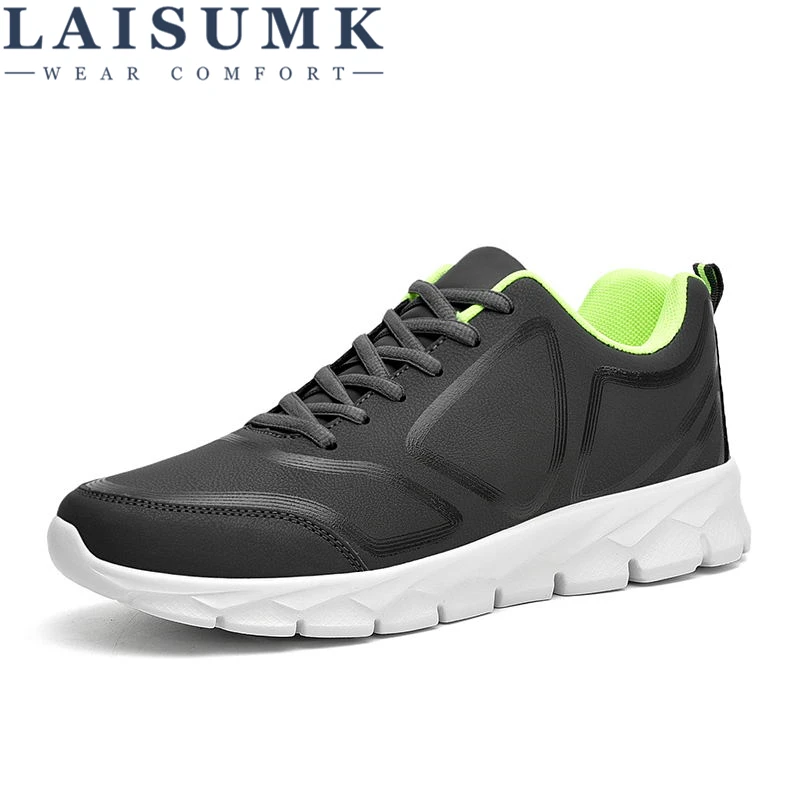 LAISUMK Autumn Winter Men's Walking Shoes Comfortable Shockproof Light Shoes Big size 38-48 Lace up Outdoors Sneakers
LAISUMK Autumn Winter Men's Walking Shoes Comfortable Shockproof Light Shoes Big size 38-48 Lace up Outdoors Sneakers