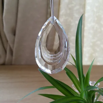 63mm 102pcsClear Crystal Prism Oendant Scallop Shape Crystal Drops For Lighting Prism Suncatchers For Strand Garland Accessorie
63mm 102pcsClear Crystal Prism Oendant Scallop Shape Crystal Drops For Lighting Prism Suncatchers For Strand Garland Accessorie