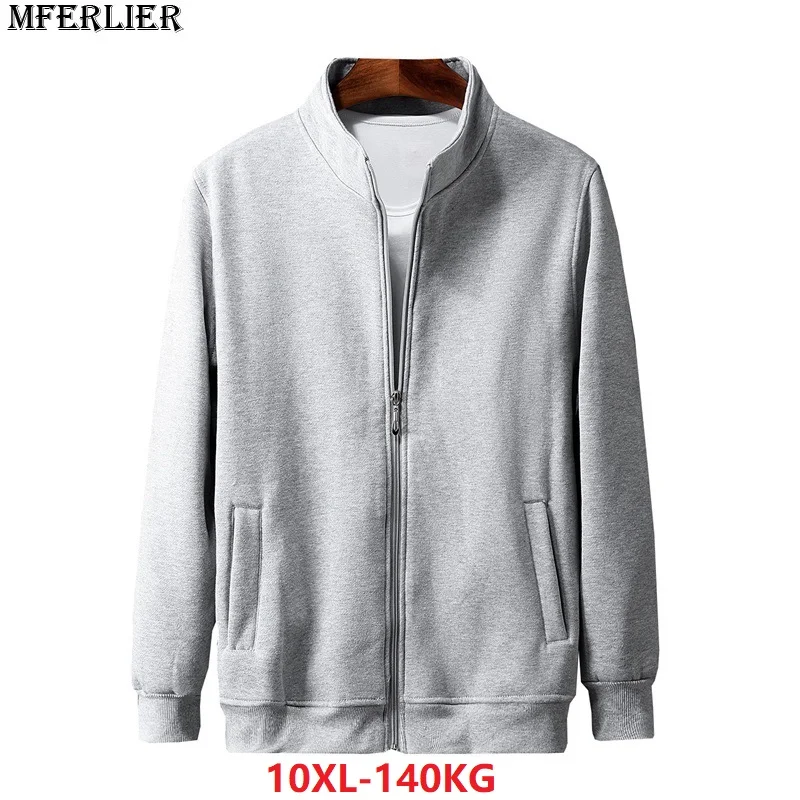 men casual Sweatshirts zipper fleece large size big 6XL 7XL 8XL 9XL 10XL spring antumn hooded Sweatshirts coat gray cotton 140KG
men casual Sweatshirts zipper fleece large size big 6XL 7XL 8XL 9XL 10XL spring antumn hooded Sweatshirts coat gray cotton 140KG