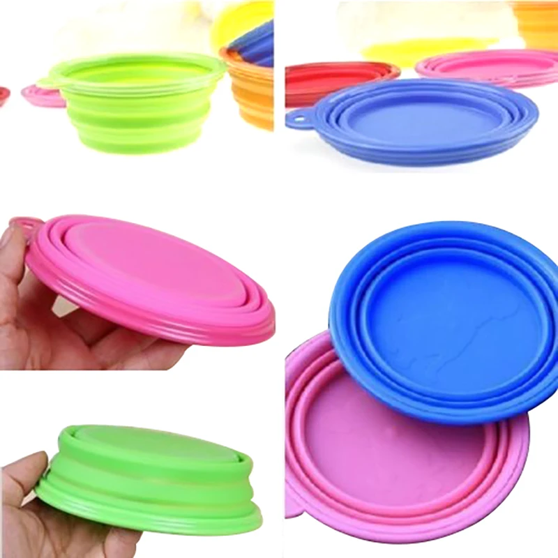 Hot Sale Fashion Pet Dog Cat Collapsible Silicone Feeding Water Feeder Travel Bowl Dish
Hot Sale Fashion Pet Dog Cat Collapsible Silicone Feeding Water Feeder Travel Bowl Dish