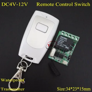 5V 6V 7.4V 8V 9V 12V Mini Relay Contact Remote Control Switch Normally Open Closed Trigger Button Remote Switch White Waterproof
5V 6V 7.4V 8V 9V 12V Mini Relay Contact Remote Control Switch Normally Open Closed Trigger Button Remote Switch White Waterproof