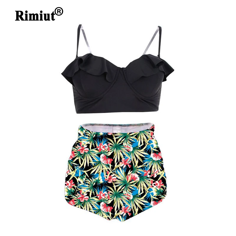 Rimiut Big Size Plus Women Bikini Set Multiclolor Printing Summer Beach Wear Bikini Underwear Set Oversize 3XL 4XL Bikini Sets
Rimiut Big Size Plus Women Bikini Set Multiclolor Printing Summer Beach Wear Bikini Underwear Set Oversize 3XL 4XL Bikini Sets