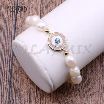 5 pieces Shell eye pearl bracelet beaded pearl free form pearl bracelets round eye charm bracelets 4518
5 pieces Shell eye pearl bracelet beaded pearl free form pearl bracelets round eye charm bracelets 4518