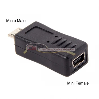 10PCS/CY Mini Size Micro USB 5Pin Male to Mini Female USB Data Charge Adapter for Tablet & Cell Phone 
10PCS/CY Mini Size Micro USB 5Pin Male to Mini Female USB Data Charge Adapter for Tablet & Cell Phone
