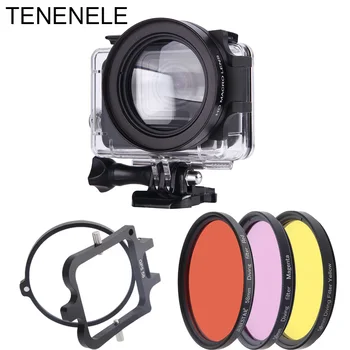 Sport Camera Filter 58mm Red/Yellow/Magenta Filter Macro Lens Set For GoPro Hero 6/5 Black Underwater Diving Filters Accessories
Sport Camera Filter 58mm Red/Yellow/Magenta Filter Macro Lens Set For GoPro Hero 6/5 Black Underwater Diving Filters Accessories