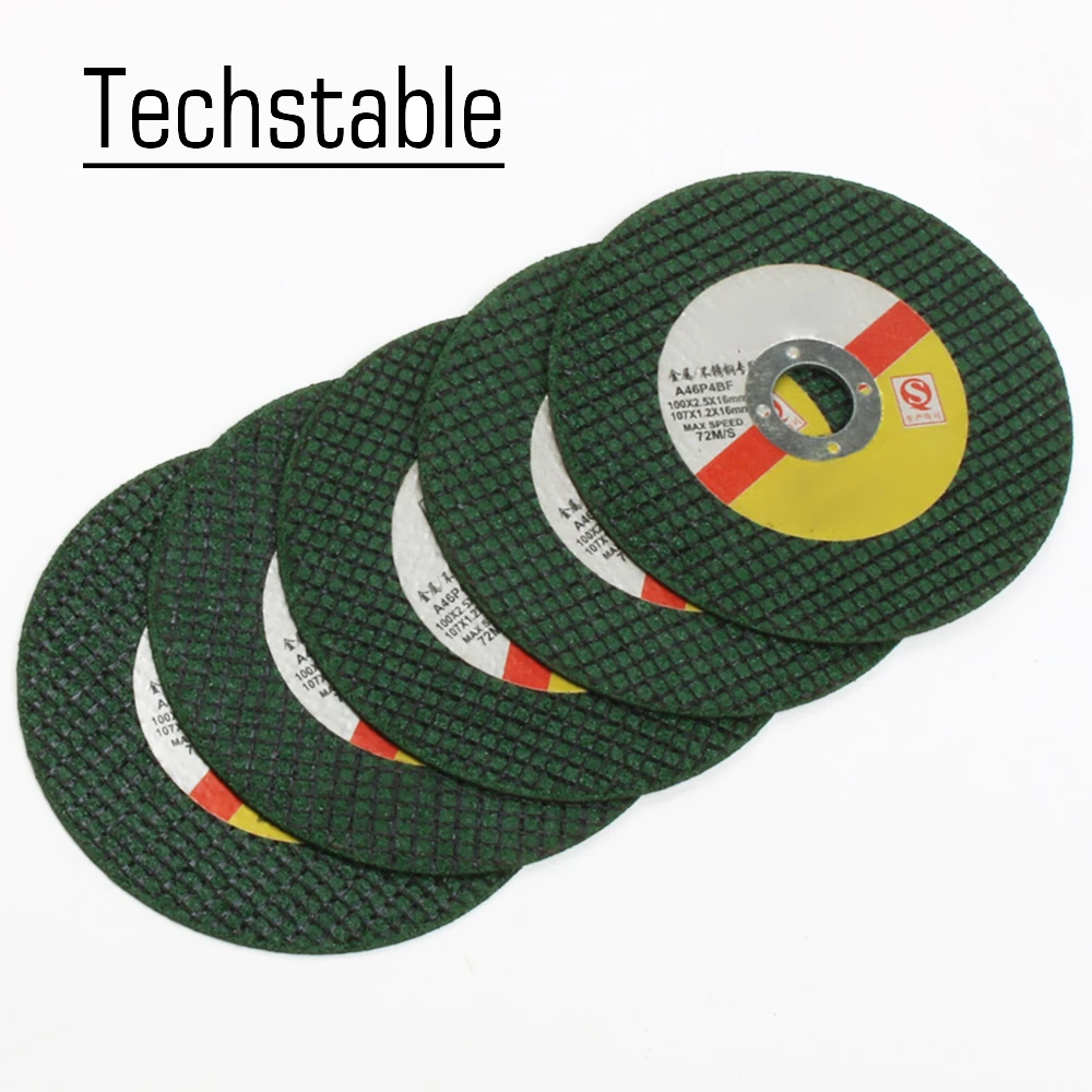 5 шт. Высококачественный Режущий диск для металла из нержавеющей стали (белый корунд + кованый песок) 107*1,2*16 мм LUBAN 
5 шт. Высококачественный Режущий диск для металла из нержавеющей стали (белый корунд + кованый песок) 107*1,2*16 мм LUBAN