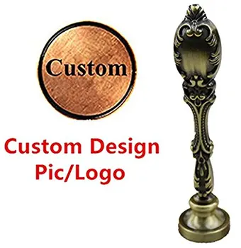 MDLG Vintage Bronze Luxury Custom Picture Logo Letters Wax Seal Sealing Stamp Metal Peacock Handle Copper Head Gift Set 
MDLG Vintage Bronze Luxury Custom Picture Logo Letters Wax Seal Sealing Stamp Metal Peacock Handle Copper Head Gift Set